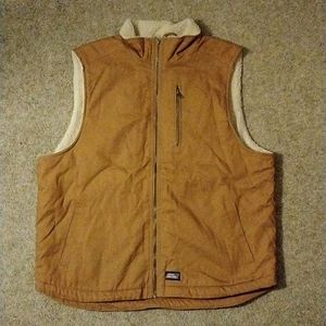 Dickies Sherpa Lined Canvas Vest